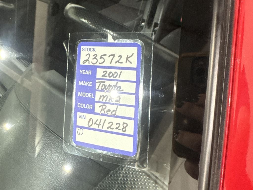 2001 Toyota MR2 Spyder Base