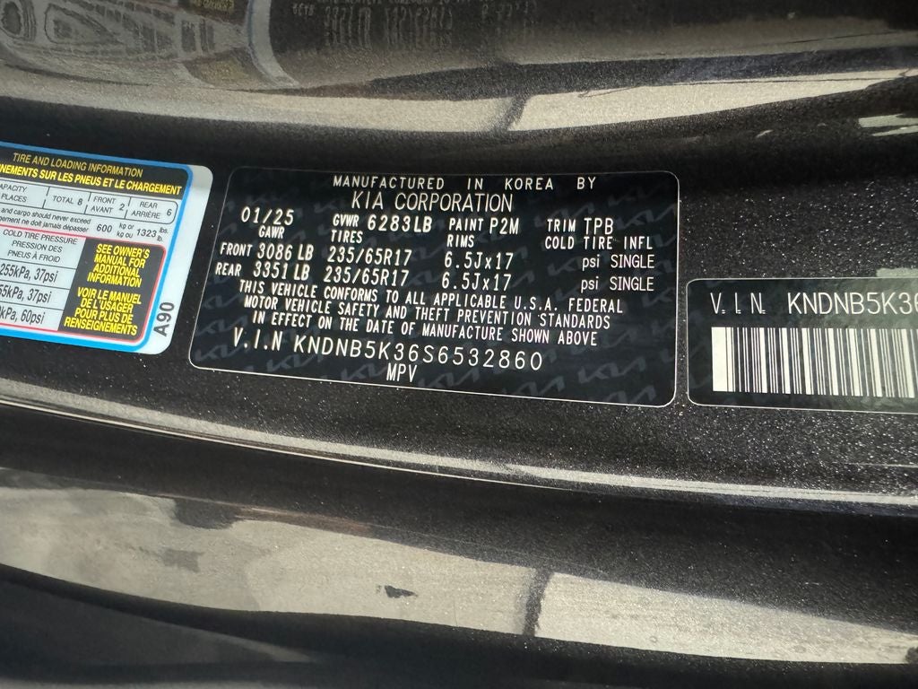 2025 Kia Carnival LXS