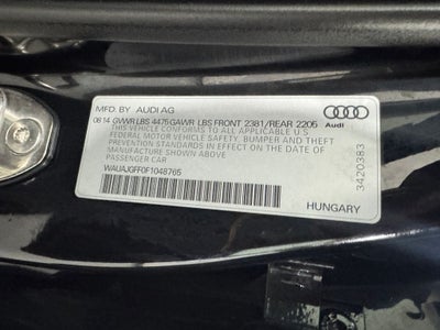 2015 Audi A3 2.0 TDI Premium FrontTrak