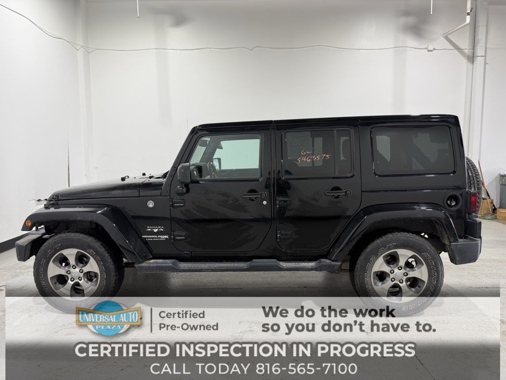 2018 Jeep Wrangler JK Unlimited Unlimited Sahara