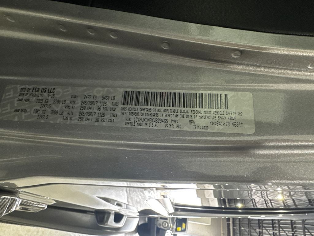 2019 Jeep Wrangler Unlimited Unlimited Sport S