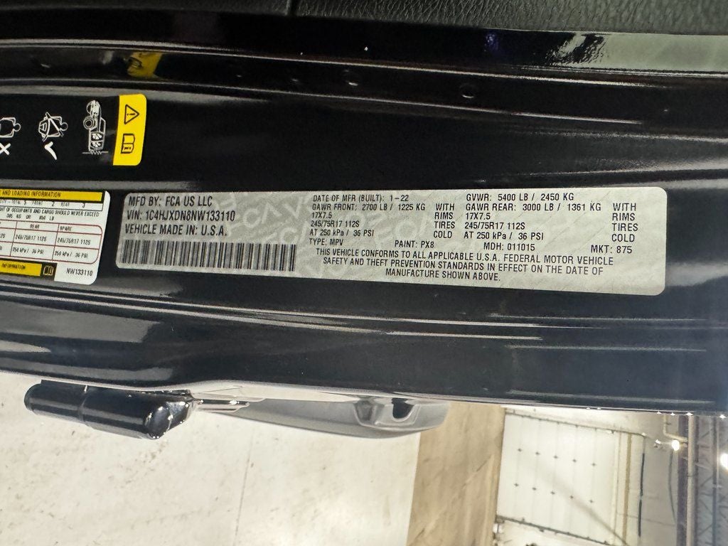 2022 Jeep Wrangler Unlimited Unlimited Sport