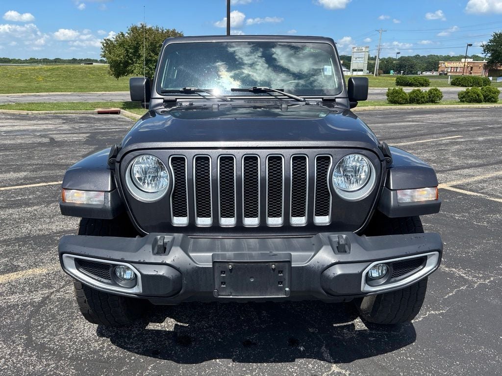 Used 2019 Jeep Wrangler Unlimited Sahara with VIN 1C4HJXEG1KW628714 for sale in Kansas City