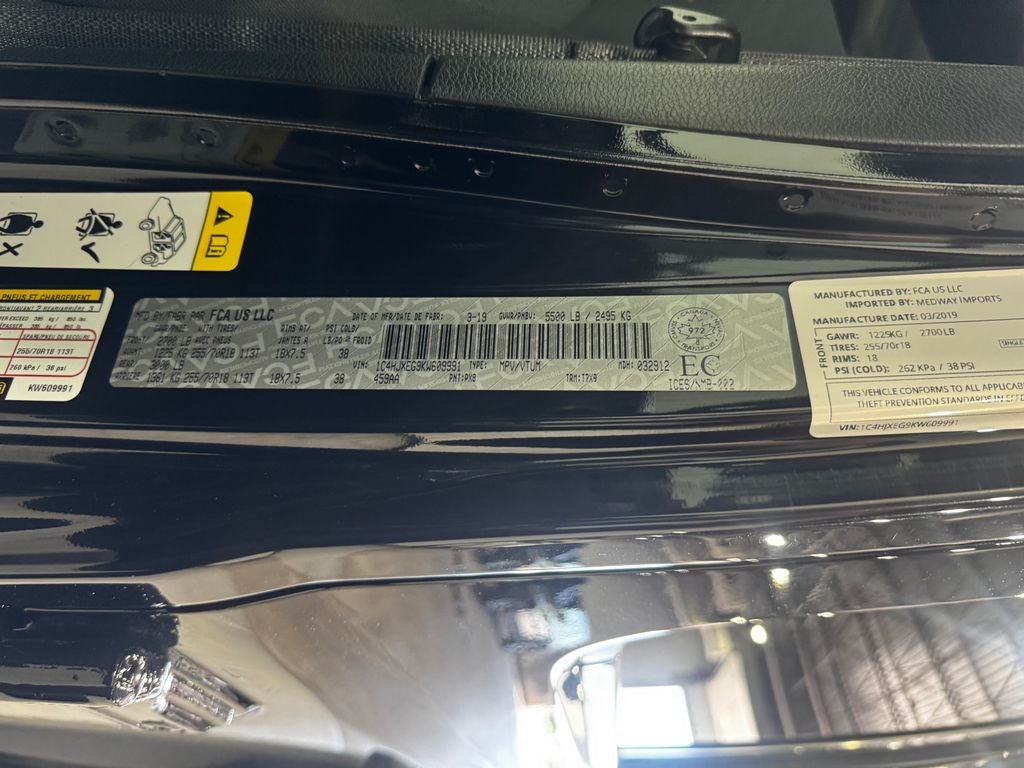 2019 Jeep Wrangler Unlimited Unlimited Sahara