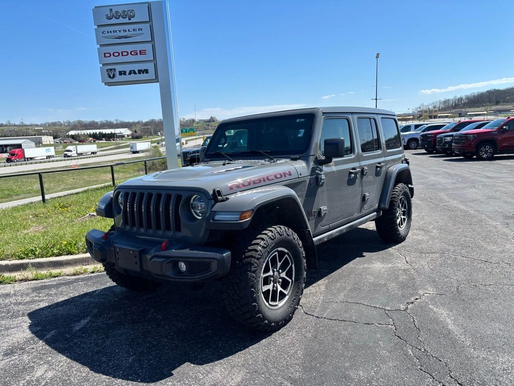 Used 2020 Jeep Wrangler Unlimited Rubicon with VIN 1C4HJXFG3LW234793 for sale in Kansas City