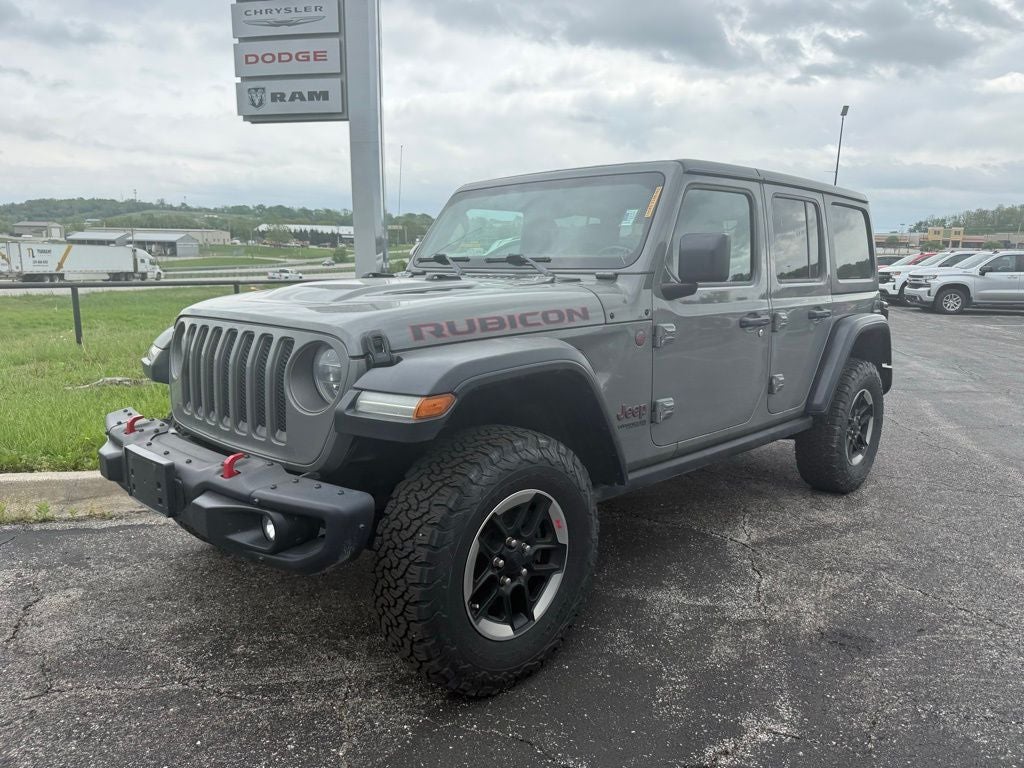 Used 2018 Jeep Wrangler Unlimited Rubicon with VIN 1C4HJXFG8JW216836 for sale in Kansas City