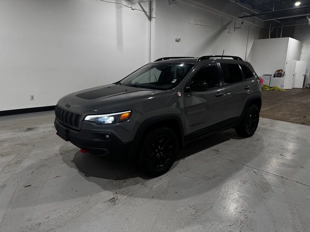 Used 2022 Jeep Cherokee Trailhawk with VIN 1C4PJMBX0ND514671 for sale in Kansas City