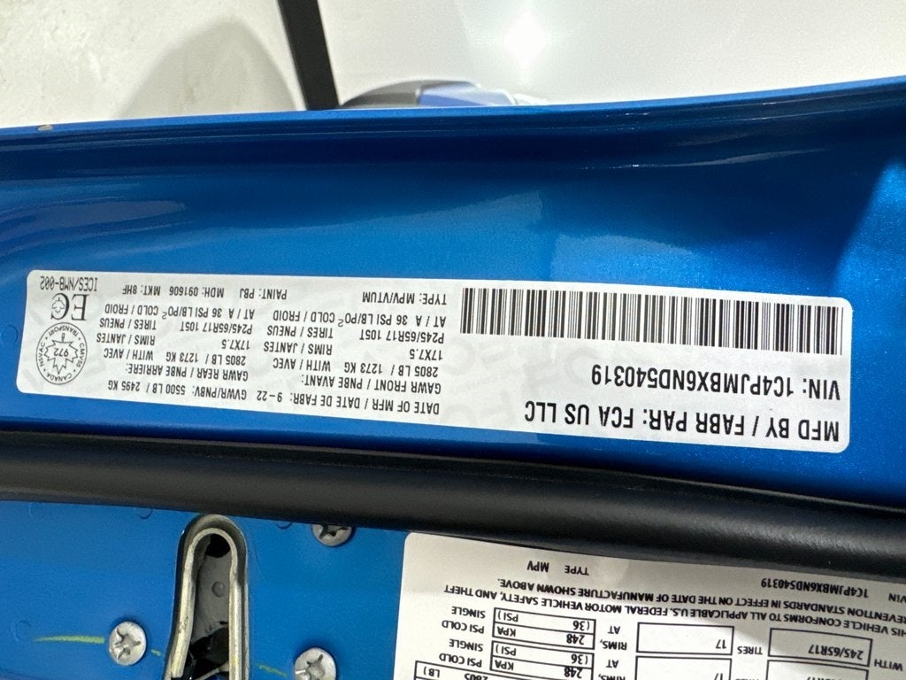 2022 Jeep Cherokee Trailhawk