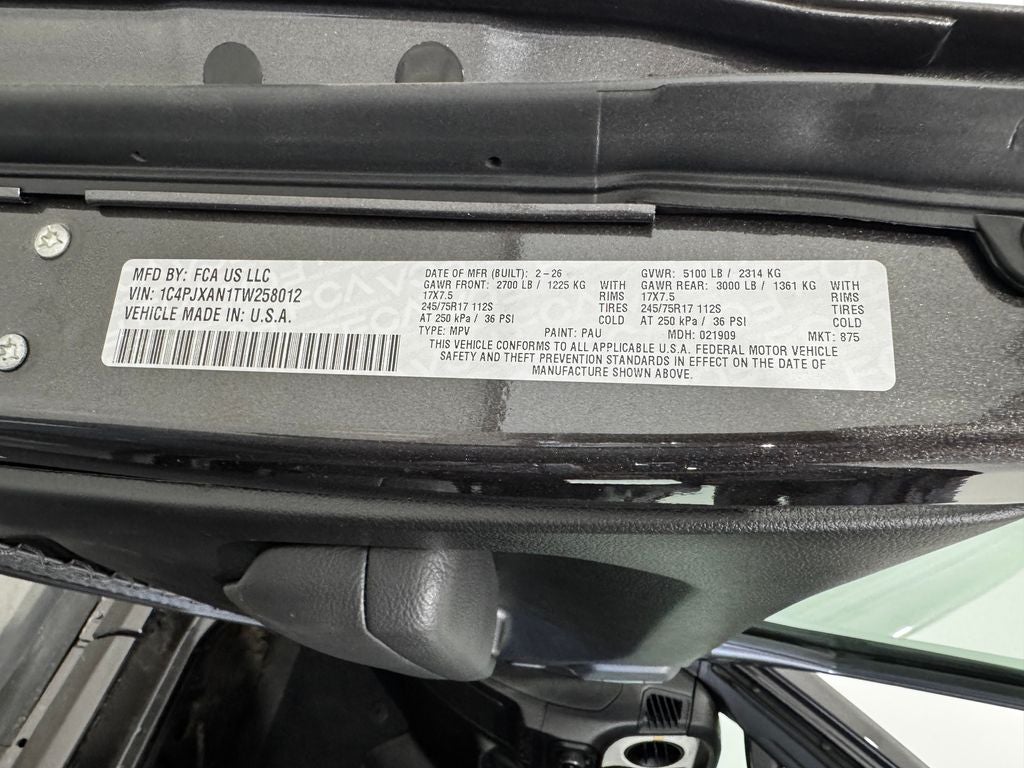 2026 Jeep Wrangler Sport S