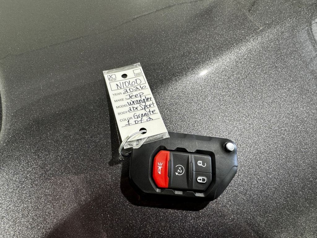 2026 Jeep Wrangler Sport S