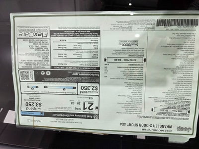 2026 Jeep Wrangler Sport