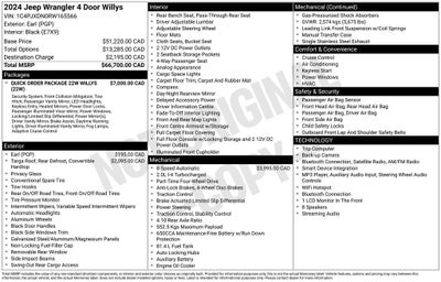 2024 Jeep Wrangler Willys
