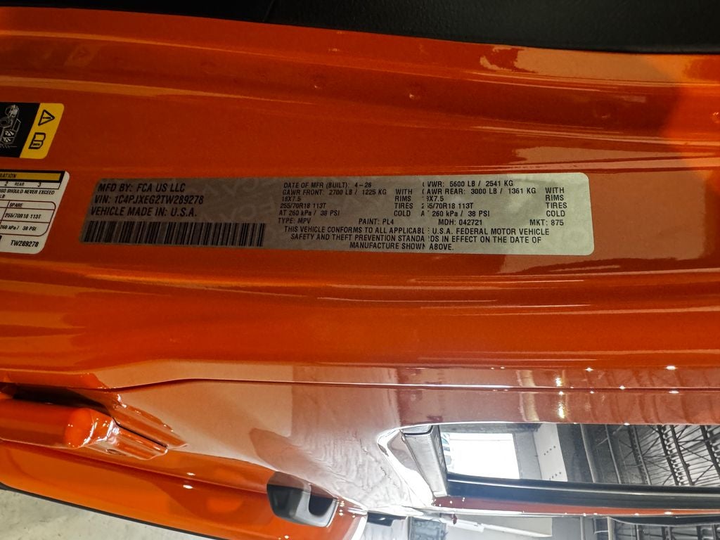 2026 Jeep Wrangler Sahara