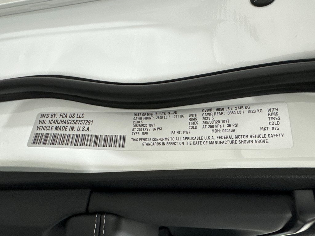 2025 Jeep Grand Cherokee Altitude X