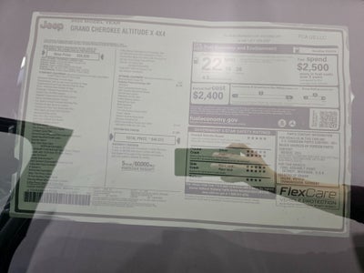 2025 Jeep Grand Cherokee Altitude X