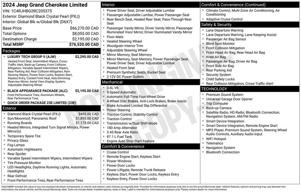 2024 Jeep Grand Cherokee Limited