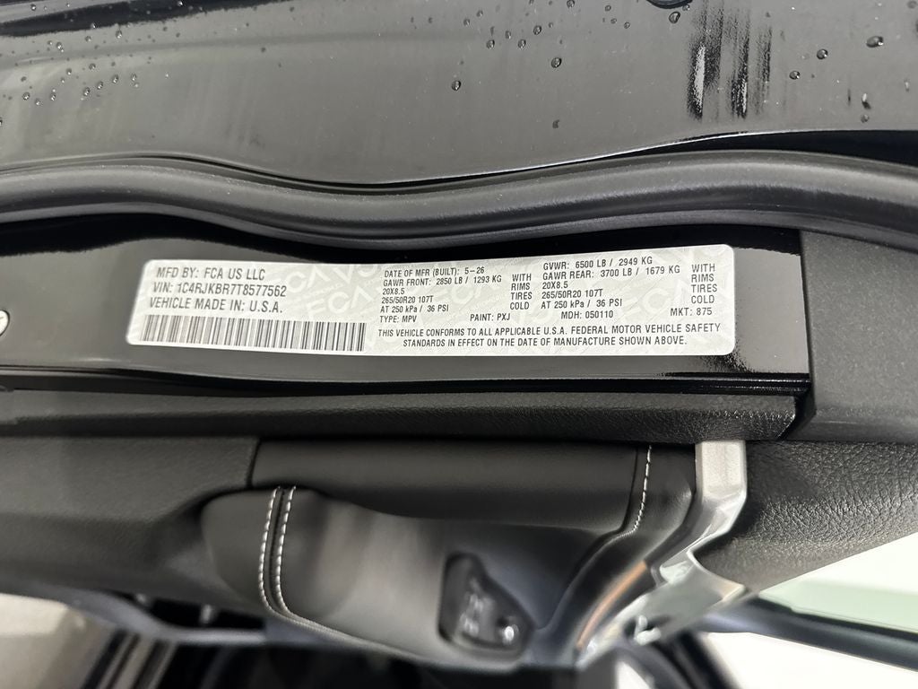 2026 Jeep Grand Cherokee Limited Reserve