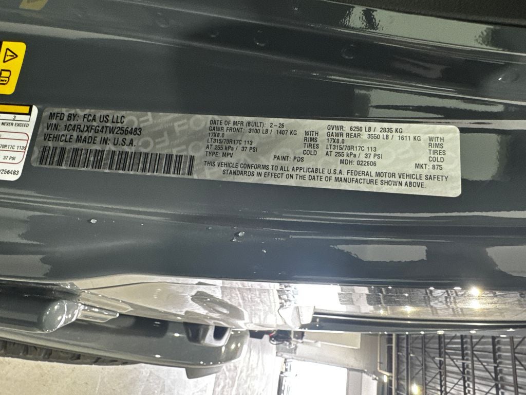 2026 Jeep Wrangler Rubicon X