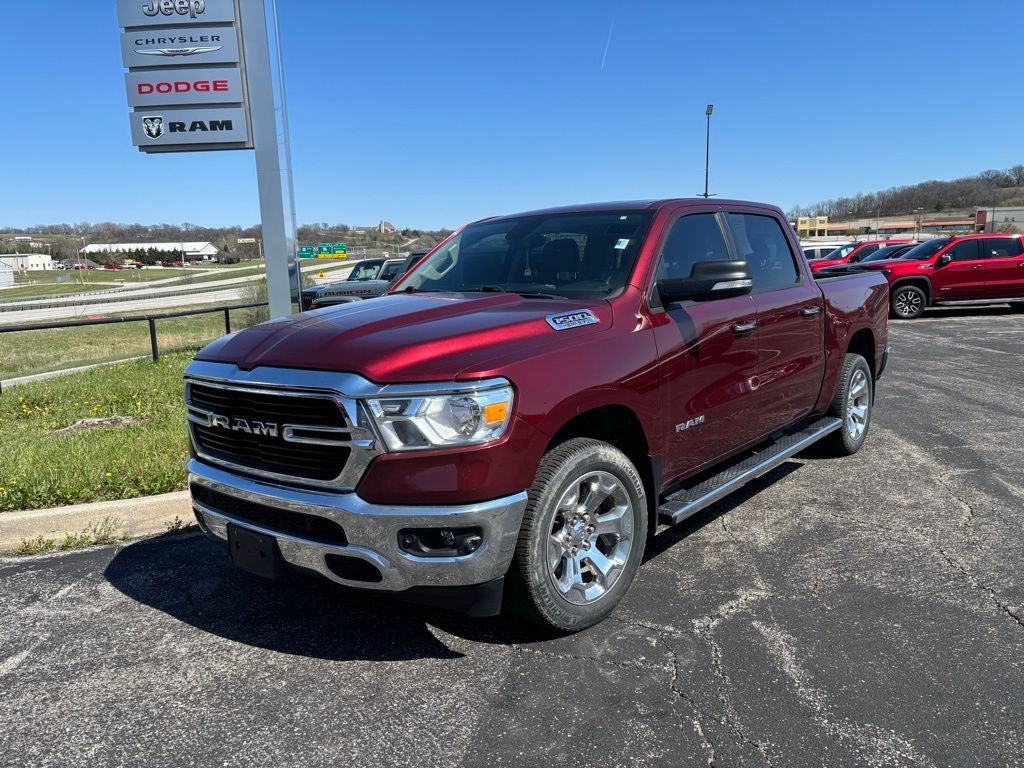 Used 2020 RAM Ram 1500 Big Horn with VIN 1C6SRFFT0LN187452 for sale in Kansas City
