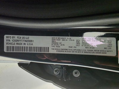 2026 RAM Ram 1500 Big Horn/Lone Star