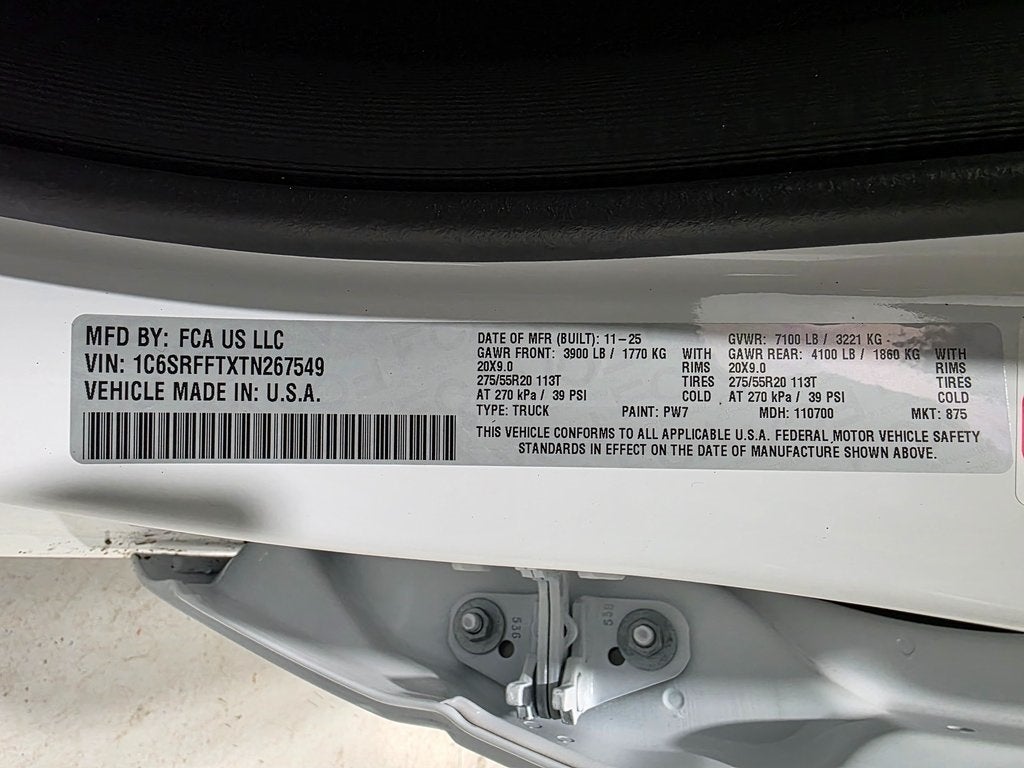 2026 RAM Ram 1500 Big Horn/Lone Star