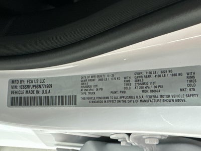 2025 RAM Ram 1500 Laramie