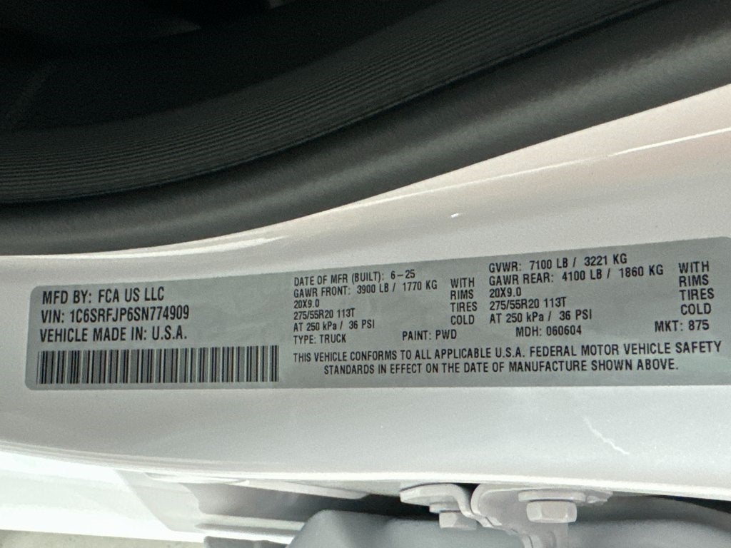 2025 RAM Ram 1500 Laramie