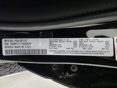 2026 RAM Ram 1500 Laramie