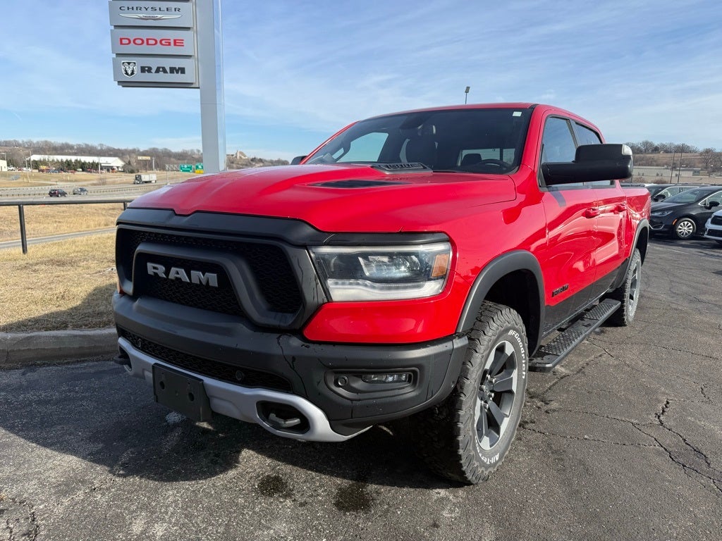 Used 2019 RAM Ram 1500 Rebel with VIN 1C6SRFLT7KN582523 for sale in Kansas City