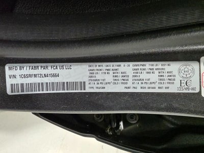 2020 RAM 1500 Big Horn/Lone Star