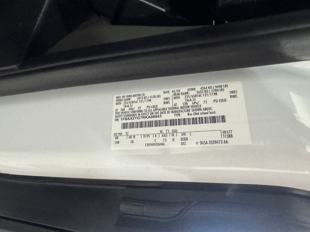 2024 Ford Transit-350 Passenger Van XLT