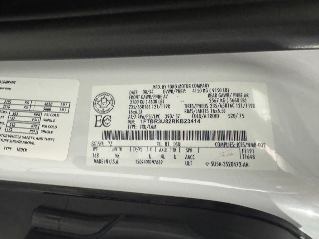 2024 Ford Transit-250 Cargo Van Base