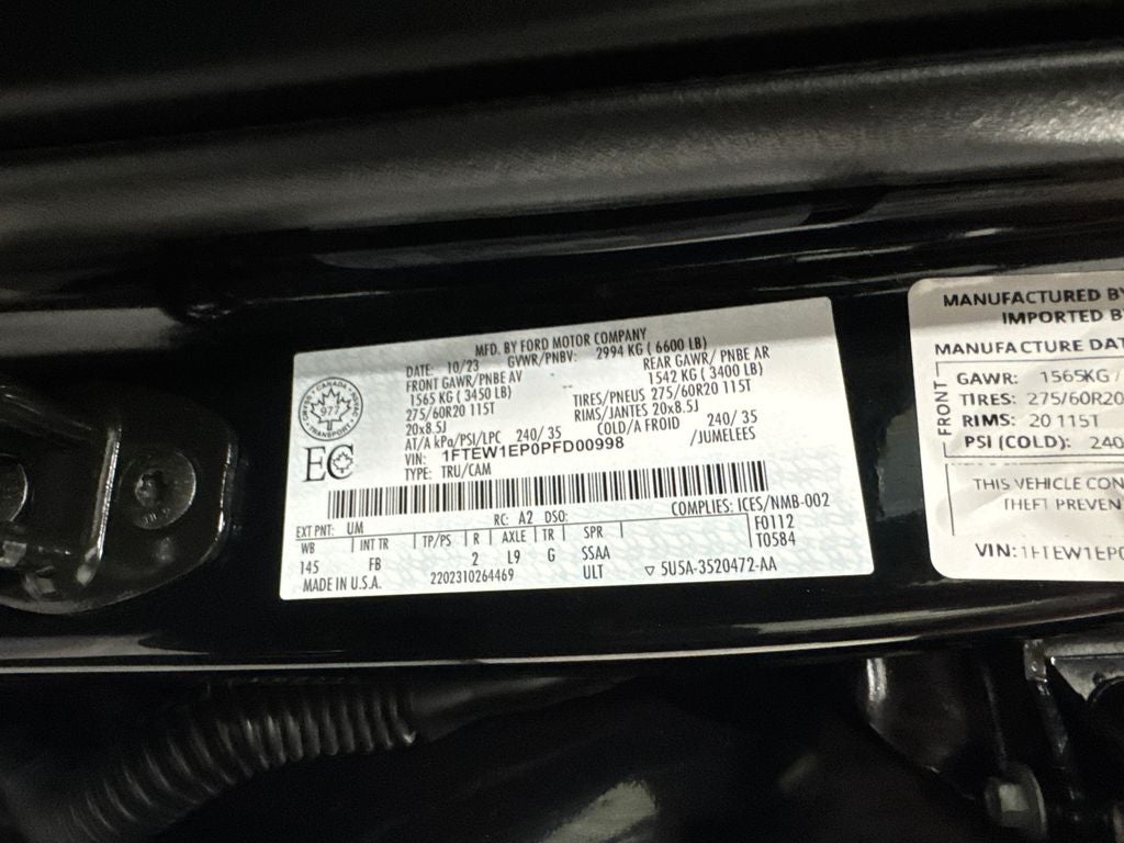 2023 Ford F-150 XLT Sport