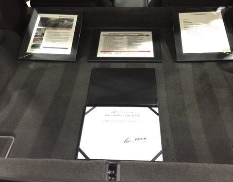 2009 Chevrolet Corvette CALLAWAY SIGNATURE EDITION