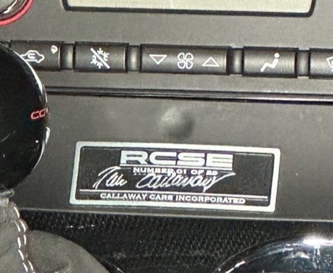 2009 Chevrolet Corvette CALLAWAY SIGNATURE EDITION