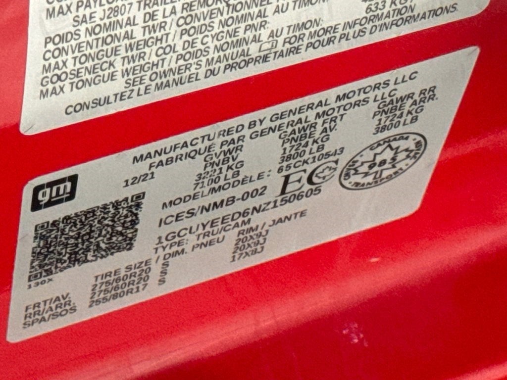 2022 Chevrolet Silverado 1500 LTD RST Z71 Off-Road