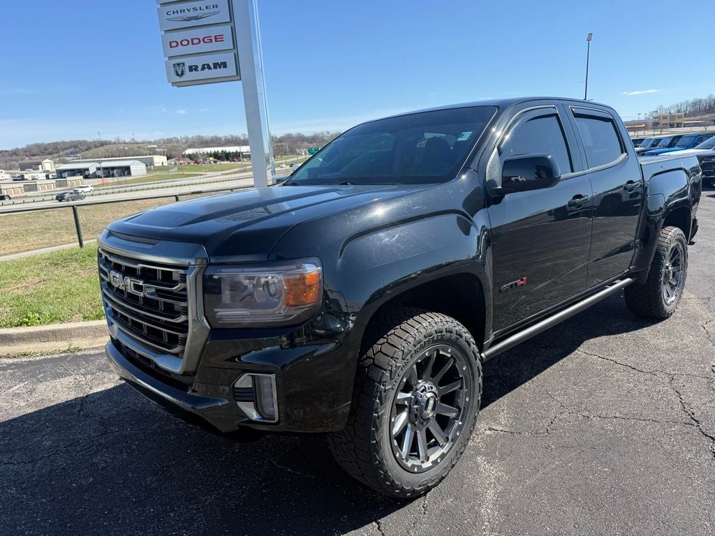 Used 2022 GMC Canyon AT4 with VIN 1GTG6FEN5N1171798 for sale in Kansas City
