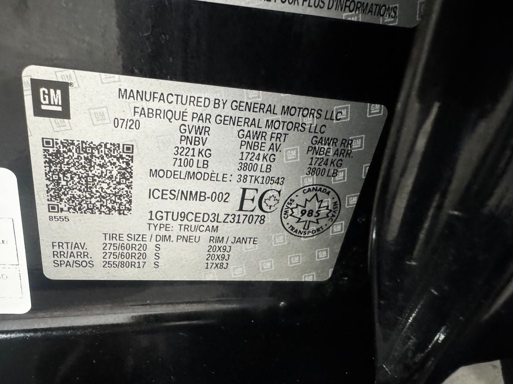 2020 GMC Sierra 1500 Elevation
