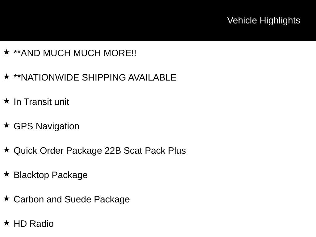 2027 Dodge Charger Scat Pack Plus
