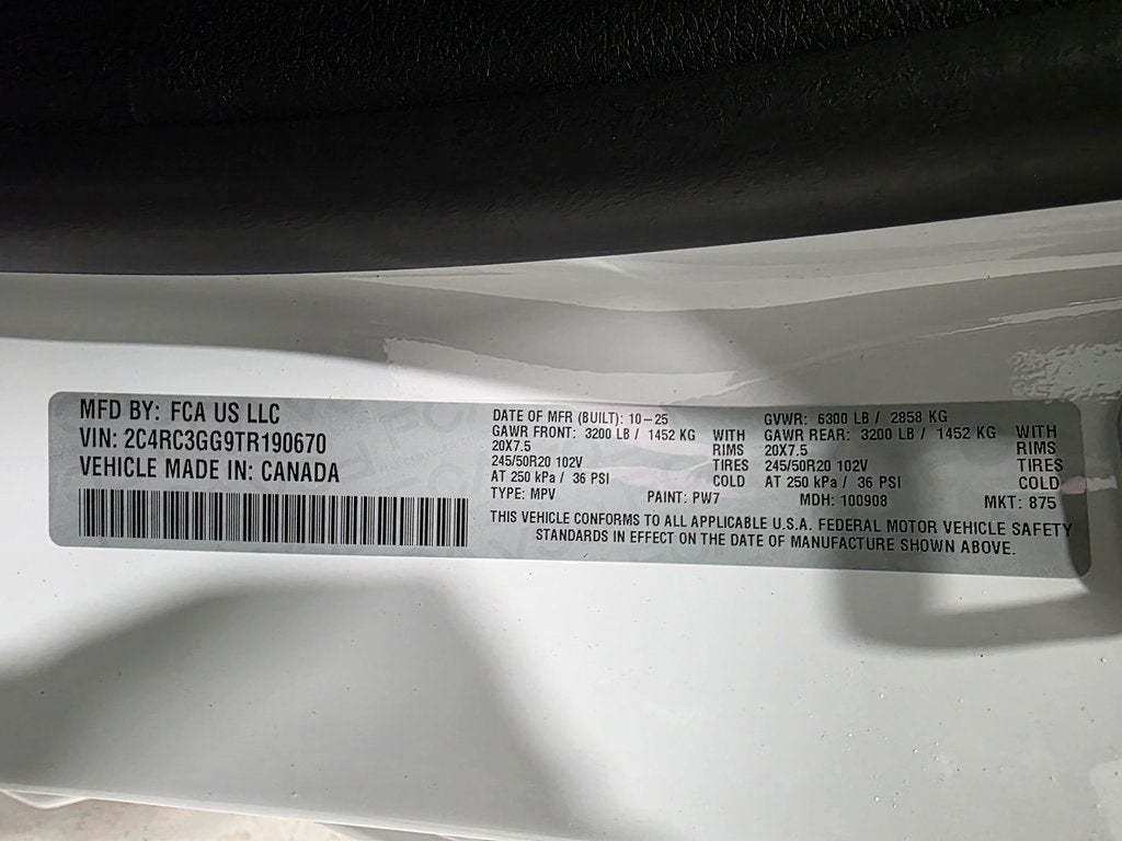 2026 Chrysler Pacifica Limited