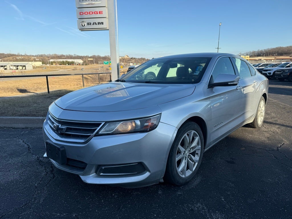 Used 2016 Chevrolet Impala 1LT with VIN 2G1105SA0G9200960 for sale in Kansas City