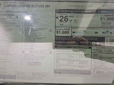 2026 Jeep Compass Latitude