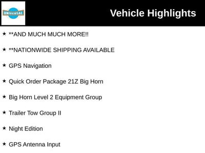 2026 RAM 1500 Big Horn/Lone Star