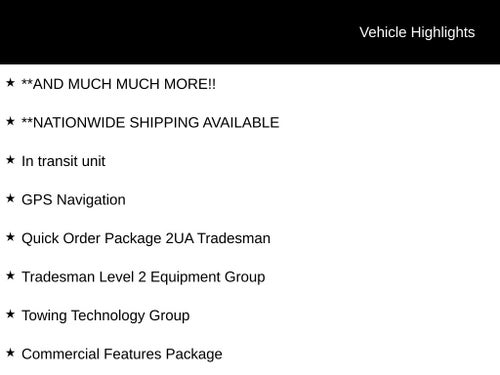 2027 RAM Ram 2500 Tradesman