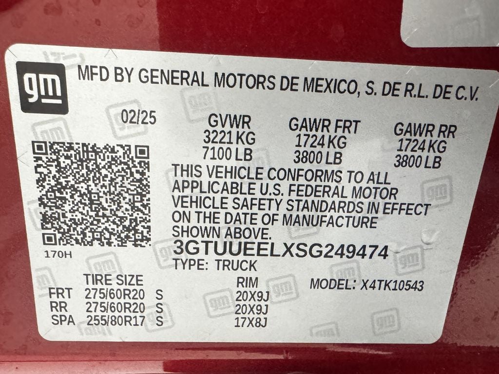 2025 GMC Sierra 1500 AT4