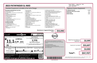 2023 Nissan Pathfinder SL Premium