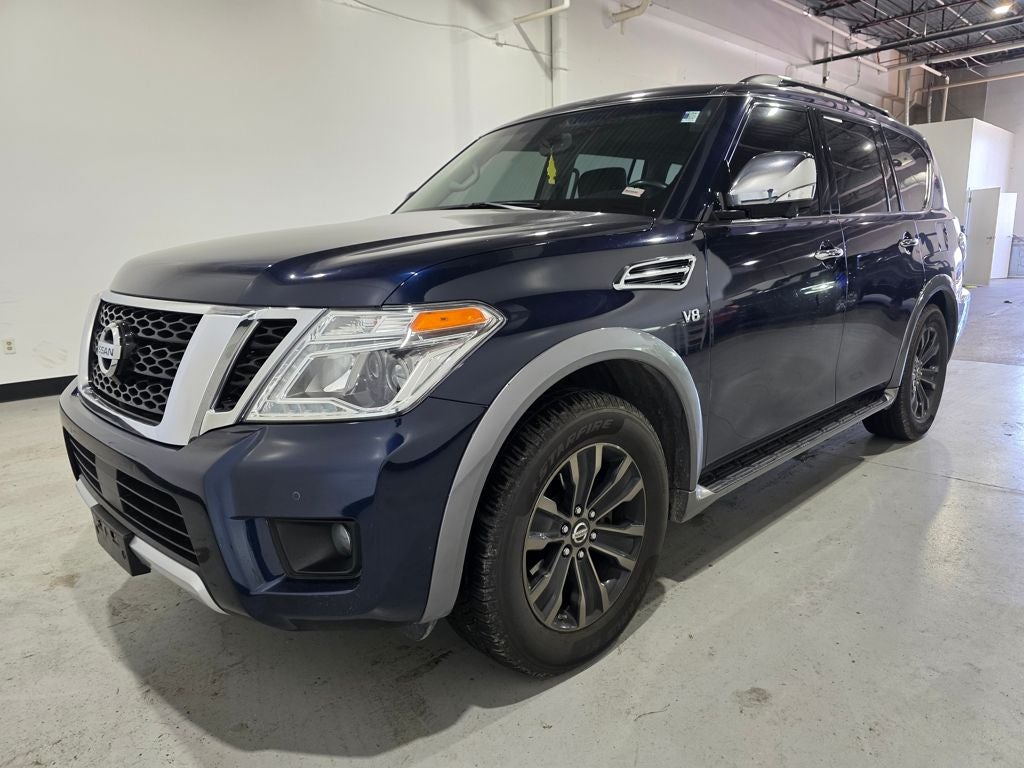 Used 2017 Nissan Armada Platinum with VIN JN8AY2NE0H9705910 for sale in Kansas City