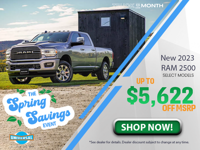 New 2023 RAM 2500 - Up To $5,622 Off MSRP!
