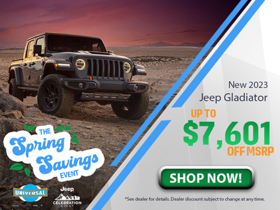New 2023 Jeep Gladiator - Up To $7,601 Off MSRP!