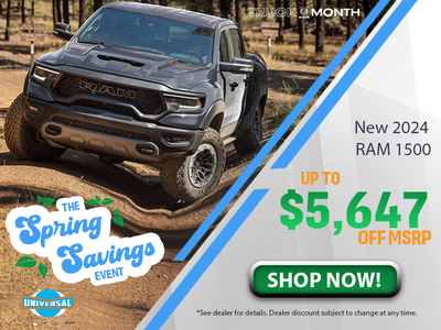 New 2024 RAM 1500 - Up To $5,647 Off MSRP!